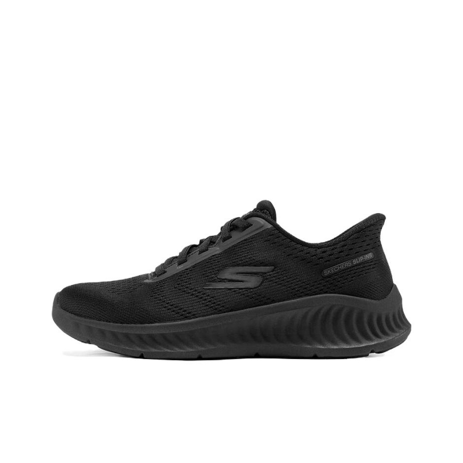Men'S Shoes - スケッチャーズ レディース GO WALK 耐摩耗性ロートップカジュアルシューズ ブラック