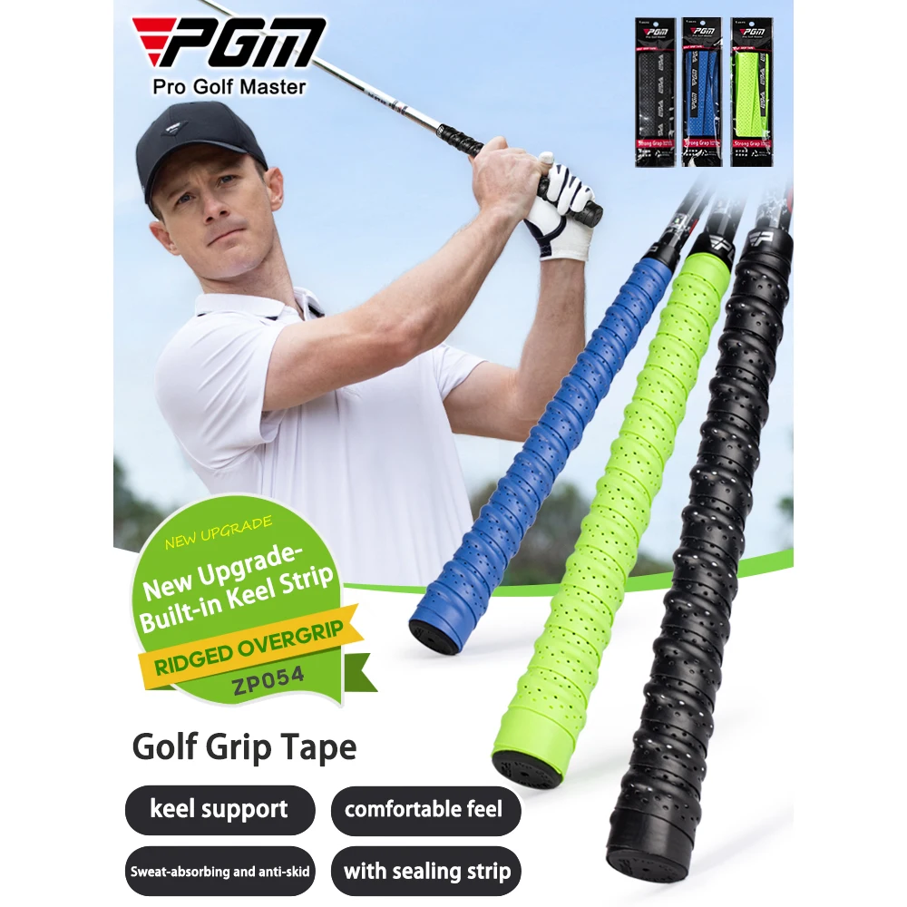 Shock Absorbing Gym Trainers - PGM ゴルフクラブグリップラップ、通気性、滑り止め、衝撃吸収、乾燥を保つ、クイックテープ交換、スポーツジムアクセサリー