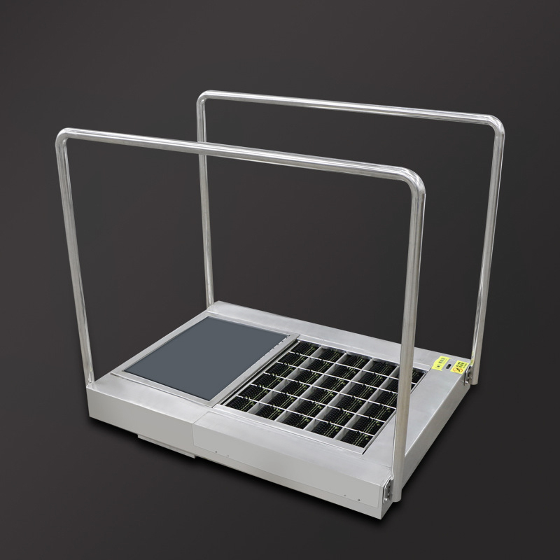 Boots - CLW-T10P 自動ローラー式靴底洗浄機 工業用無塵作業場 クリーンルーム入口 ブーツ洗浄機