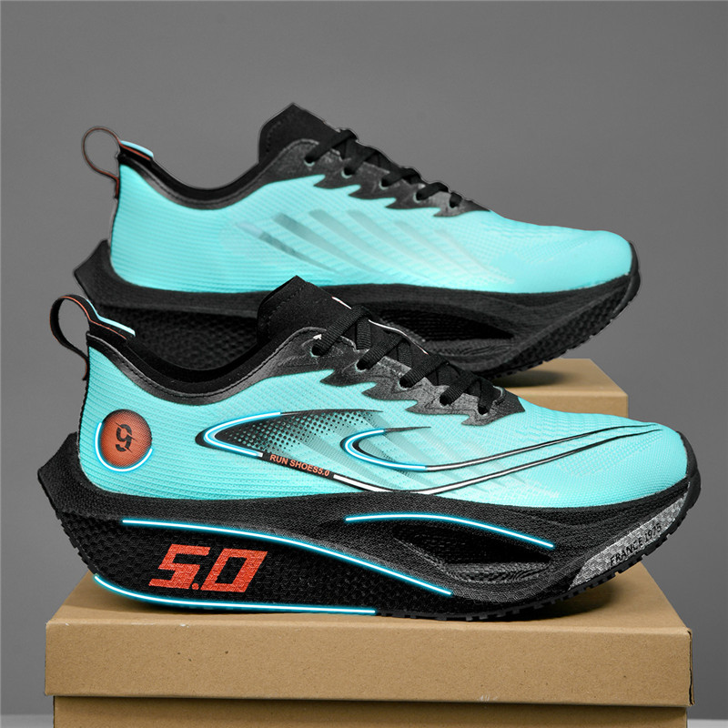 Lightweight Road Running Shoes - デイリースポーツ＆レジャー女性用ロードランニングシューズ、軽量、ソフトソール、快適、衝撃吸収シューズ、アウトドアジョギング＆フィットネス女性用シューズ、新しいスタイル