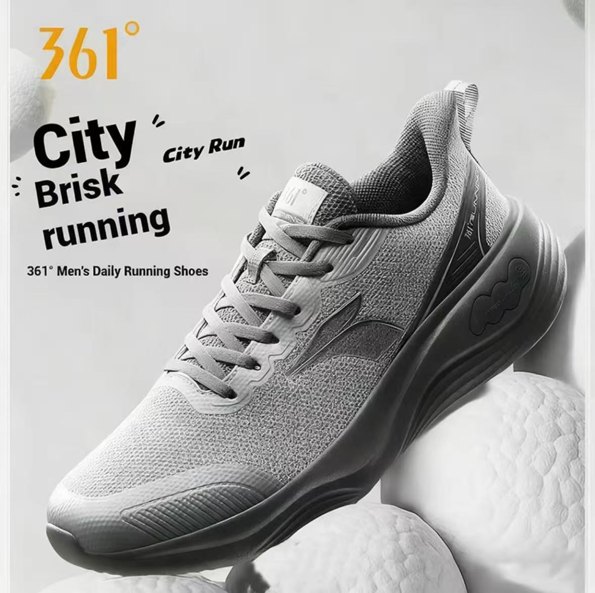 Waterproof Goretex Running Shoes - 361 度ソフトフロー 4.0 男性ランニングシューズ軽量通気性多用途クッションカジュアルリバウンドスニーカー男性 672542217F