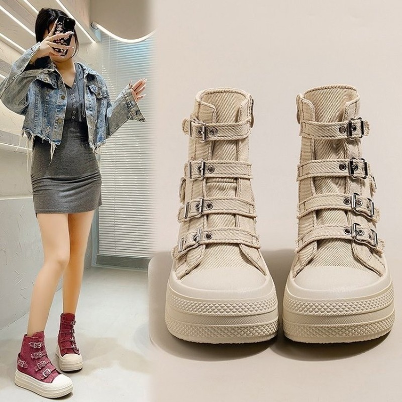 レディースシューズ 2025年春夏新作 カジュアル万能 ハイ - Women'S Shoes のレビューと価格