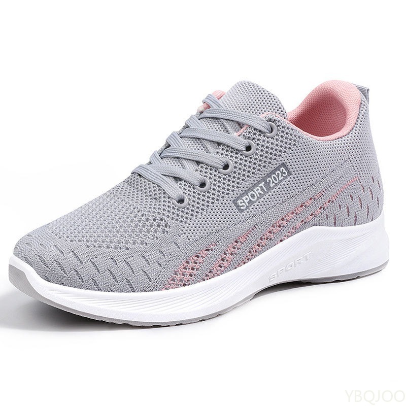 大きいサイズ 春秋ファッション 新作 軽量 カジュアル レデ - Breathable Mesh Athletic Shoes のレビューと価格