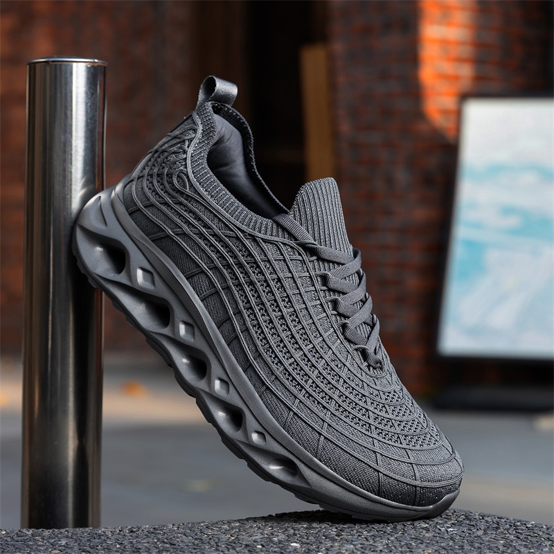 メンズプラスサイズワイドトゥボックスカジュアルスニーカー、ク - Wide Toe Box Running Sneakers のレビューと価格