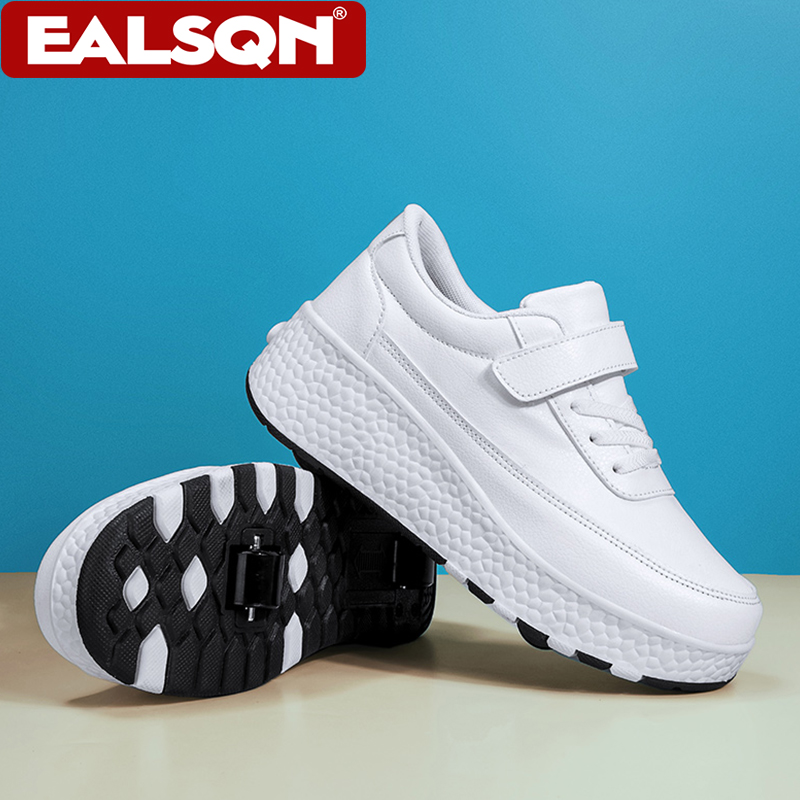ファッション子供用ローラースケート男の子女の子ダブルホイール - Sneakers のレビューと価格
