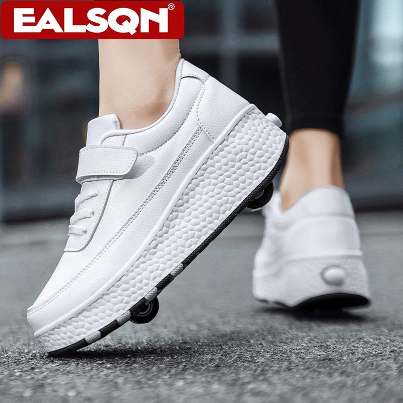 ファッション子供用ローラースケート男の子女の子ダブルホイール - Sneakers のレビューと価格