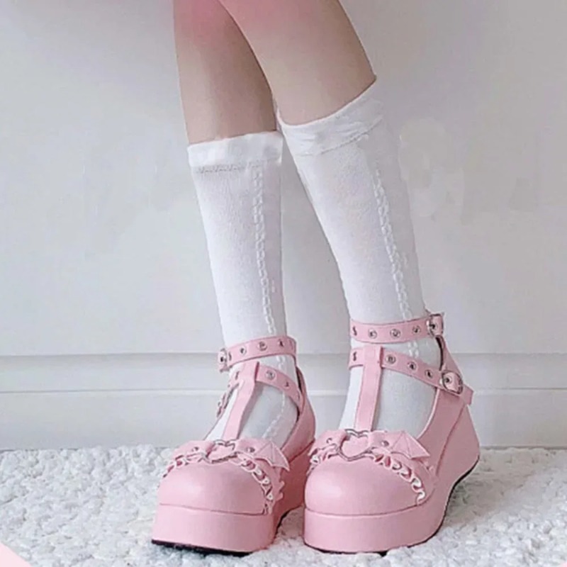 新しいスイートハートバックルウェッジメアリージェーンズ女性ピ - Boots のレビューと価格