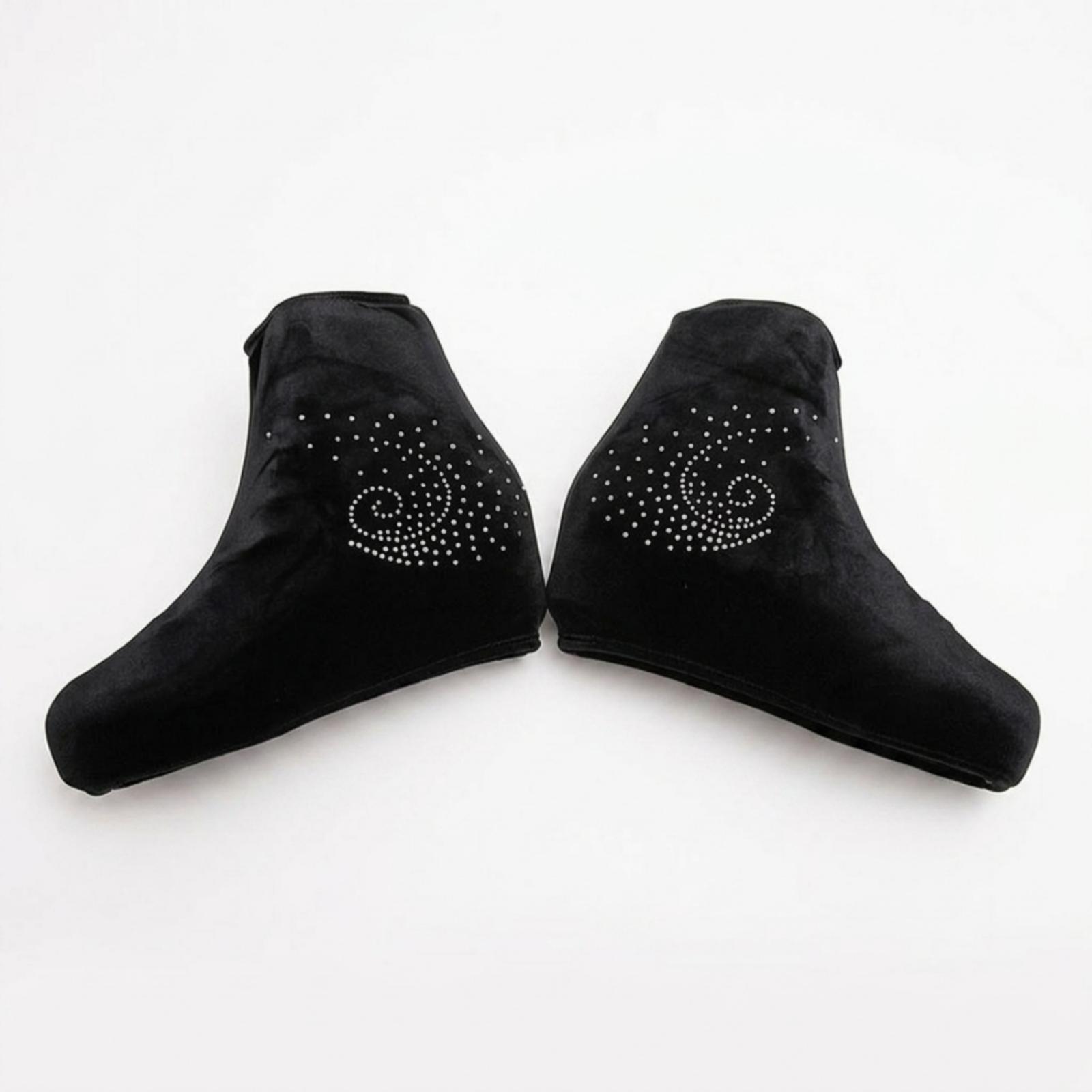 豪華なベルベット製アイススケートカバー、伸縮性のあるブーツス - Boots のレビューと価格