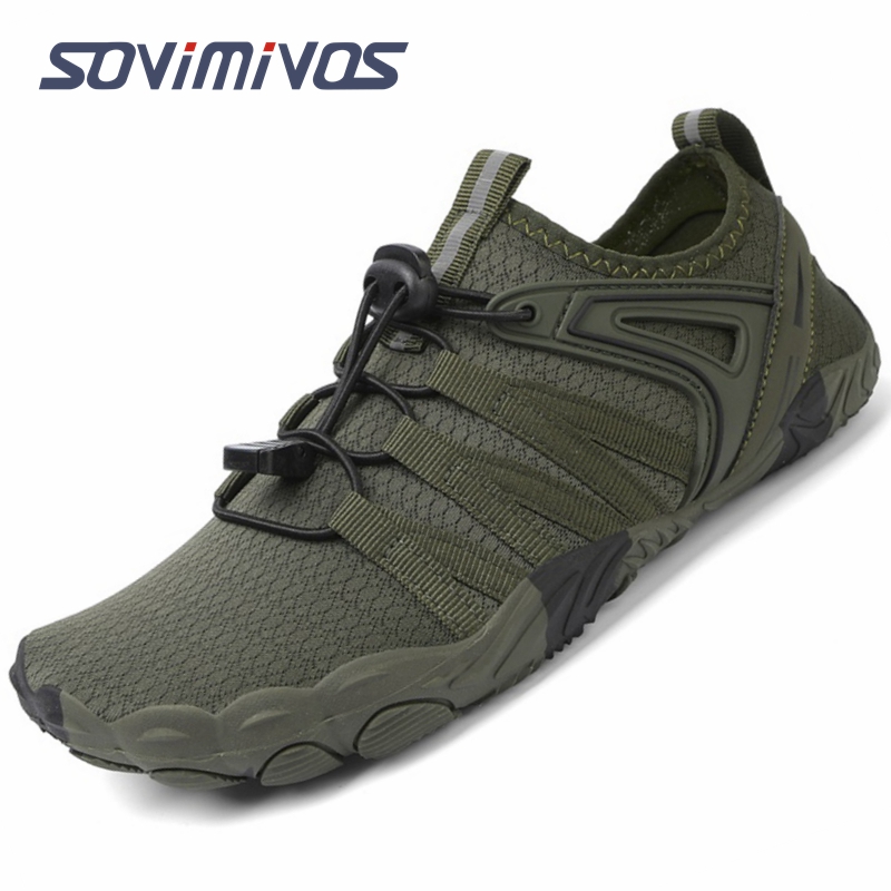 メンズベアフットシューズ ミニマリスト トレイルランニングス - Wide Toe Box Running Sneakers のレビューと価格
