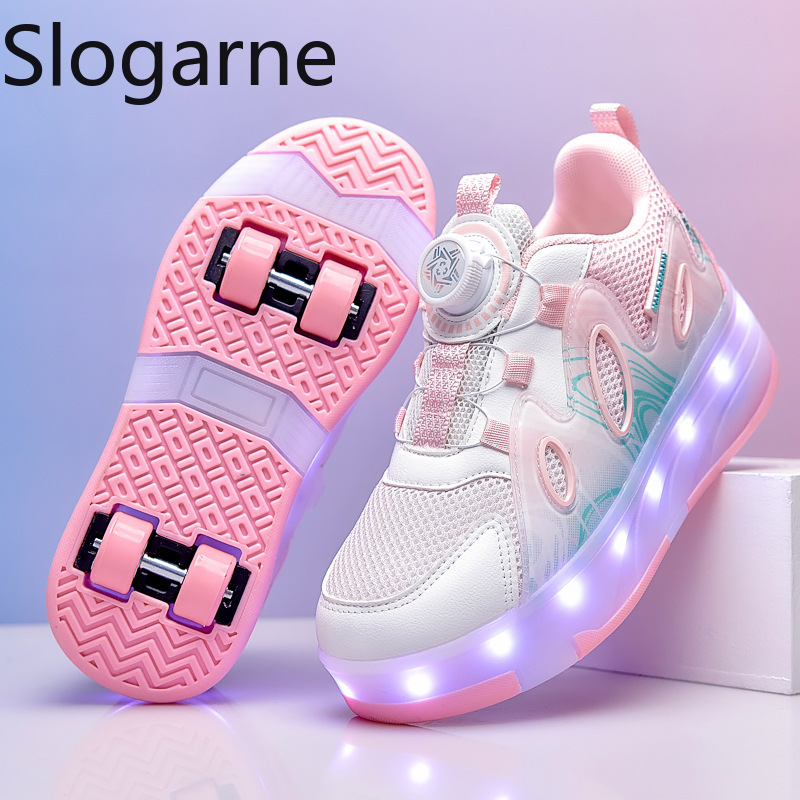 2026年新作メッシュローラースケートシューズ、女の子用サマ - Sneakers のレビューと価格