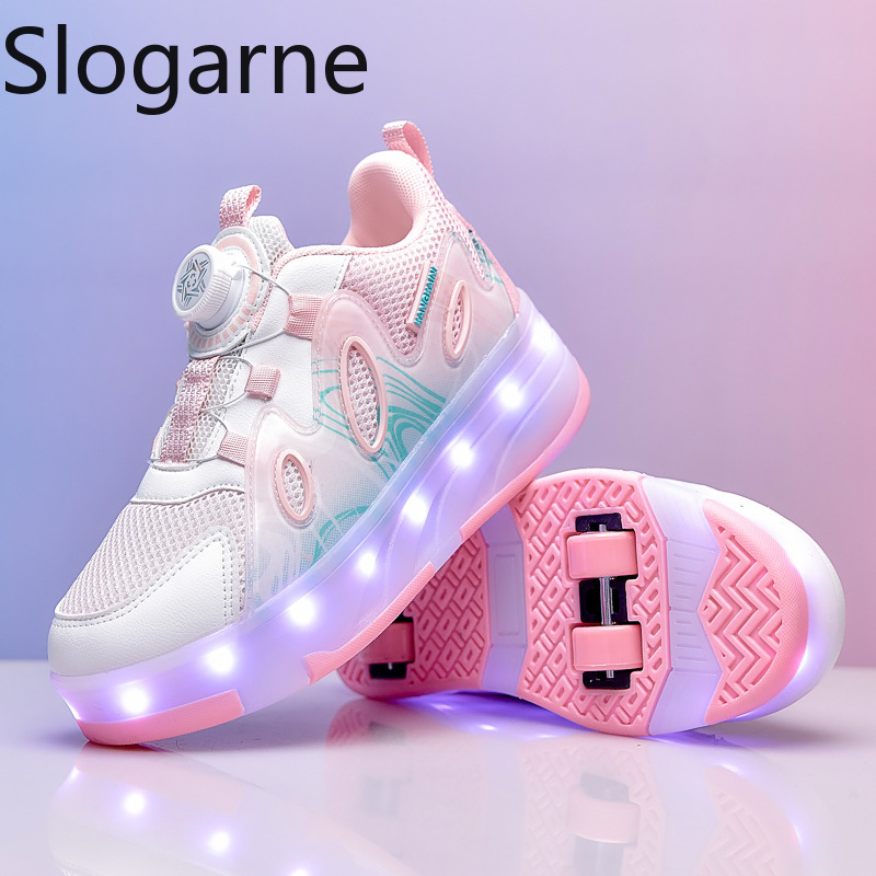 2026年新作メッシュローラースケートシューズ、女の子用サマ - Sneakers のレビューと価格