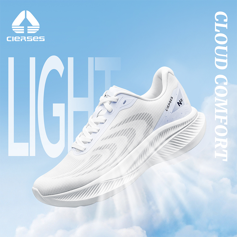 CIERSES ランニングシューズ通気性男性軽量女性ジムシュ - Reflective Night Running Shoes のレビューと価格