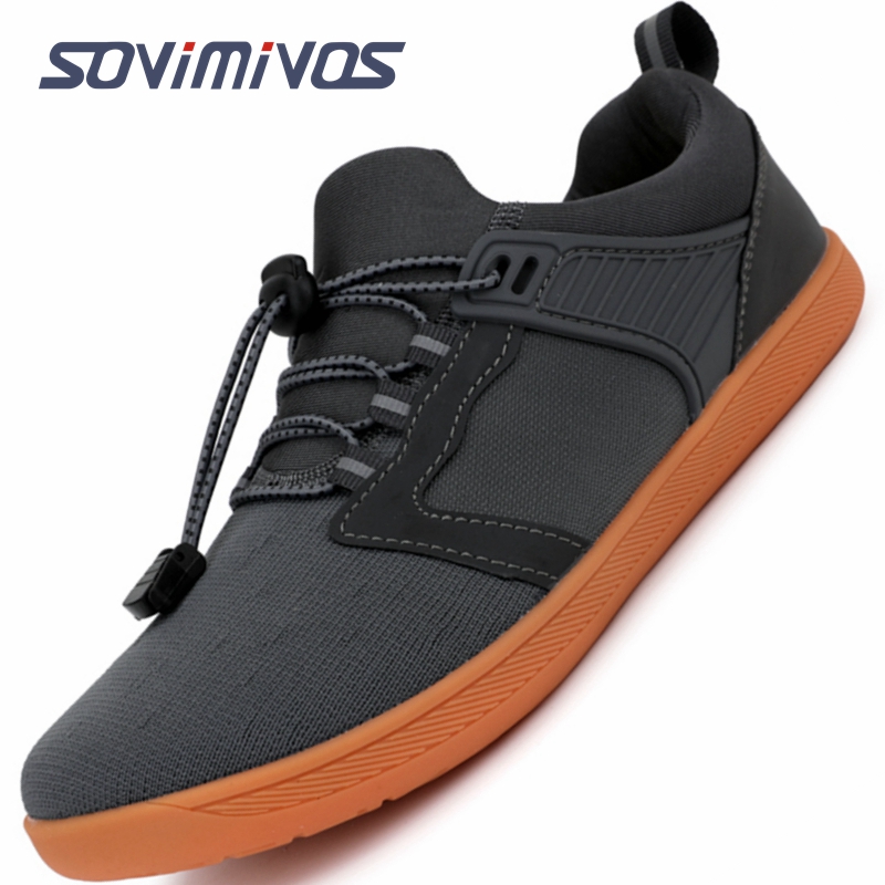 男性と女性のためのミニマリストランニングシューズ,オープント - Wide Toe Box Running Sneakers のレビューと価格
