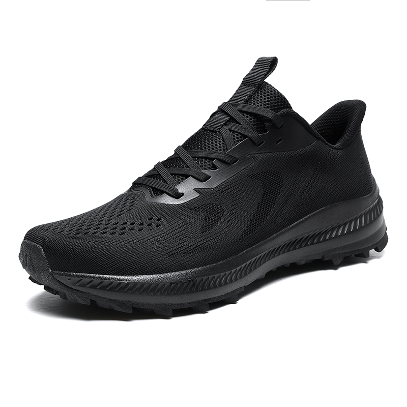 男性メッシュ通気性カジュアルスニーカー衝撃吸収クッションラン - Shock Absorbing Gym Trainers のレビューと価格