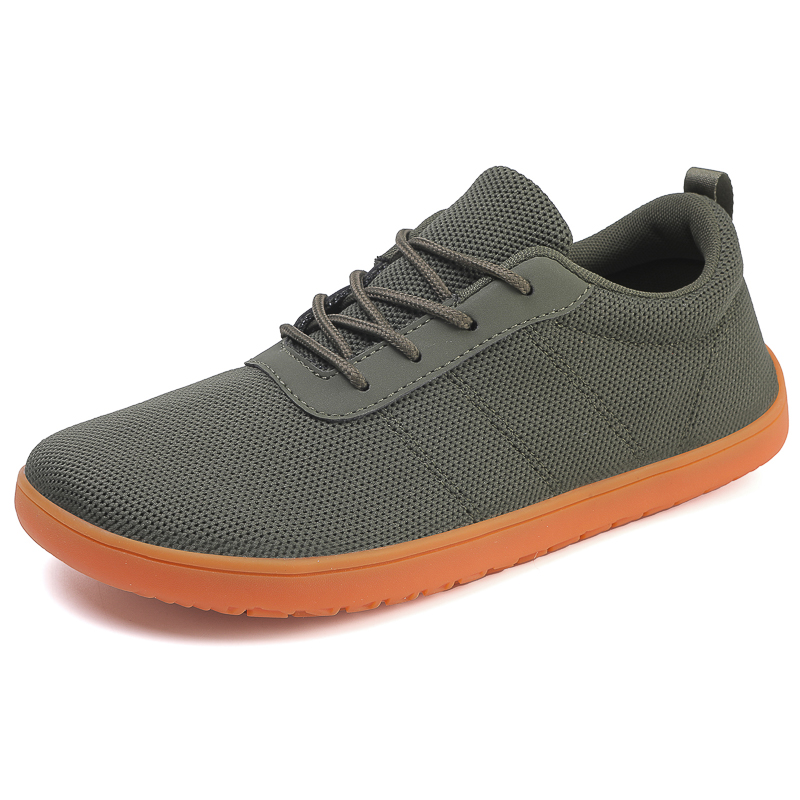 ミニマリストスニーカー男性用ワイドトゥベアフットウォーキング - Wide Toe Box Running Sneakers のレビューと価格