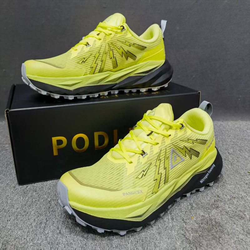 クラシックブランドの快適な滑り止めオールテレインオフロードラ - Anti Slip Trail Running Sneakers のレビューと価格