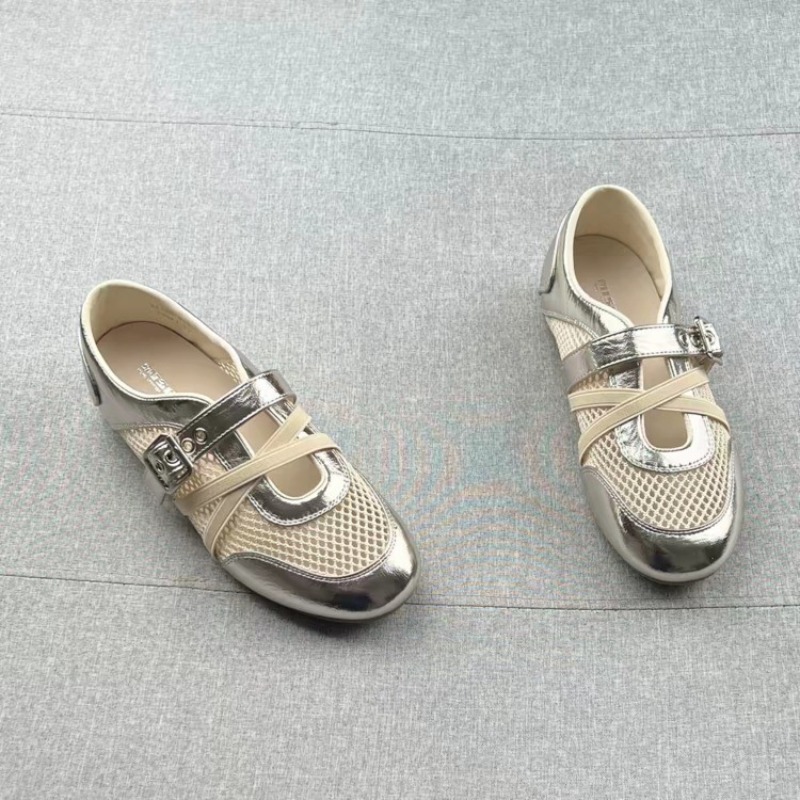 新しいスプライシング織り込み中空スニーカー 2026年春夏  - Women'S Shoes のレビューと価格