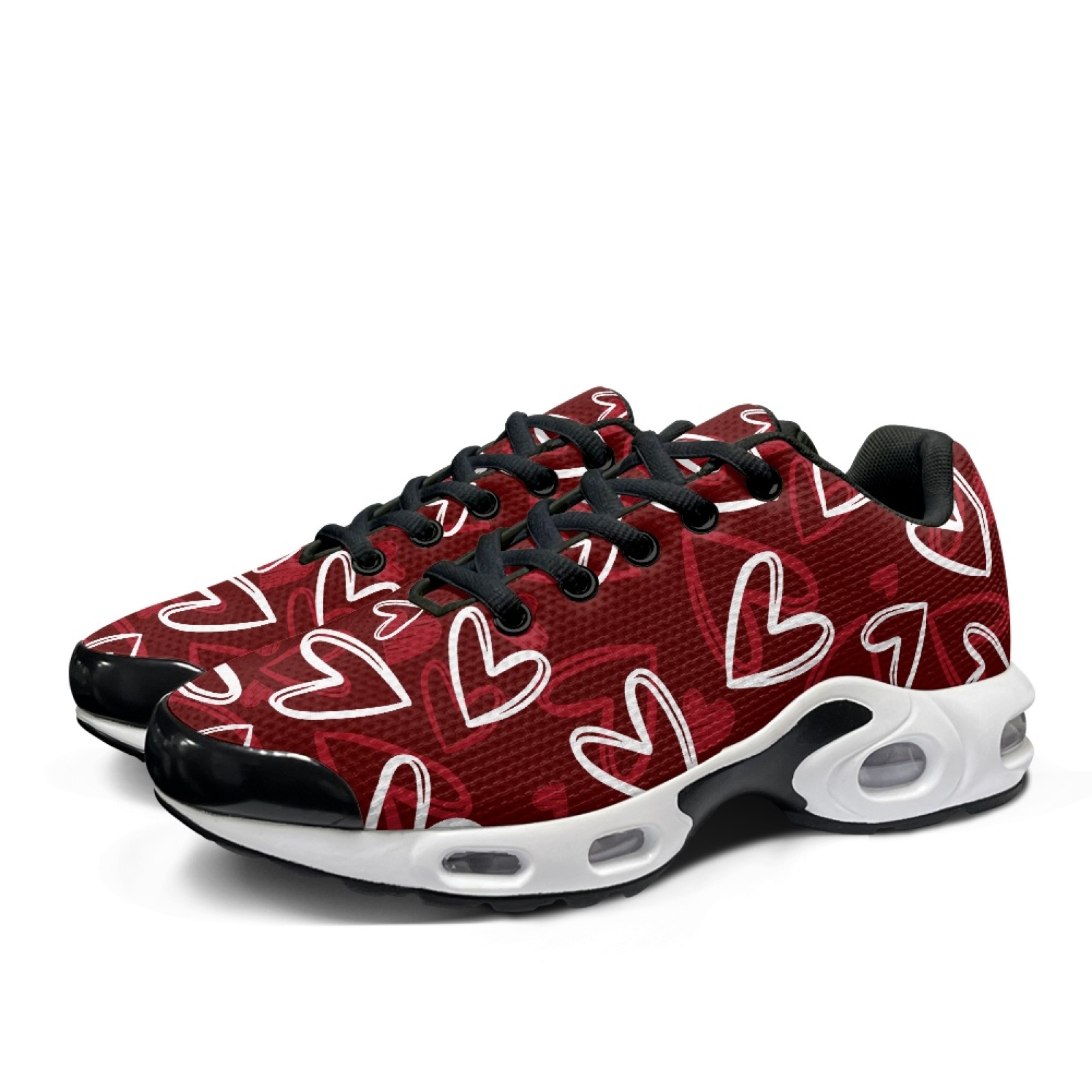 PENSTROLL ハートホワイトソールジムシューズ メッシ - Air Cushion Jogger Shoes Men のレビューと価格