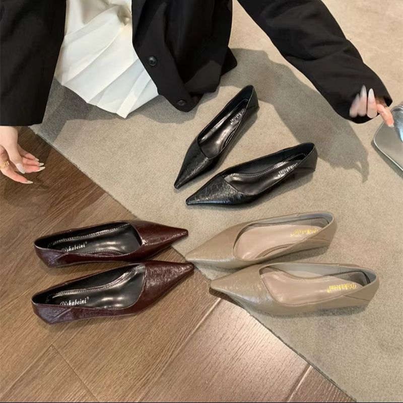 女性の夏のポインテッドトゥベーシックシューズサンダルファッシ - Sandals のレビューと価格