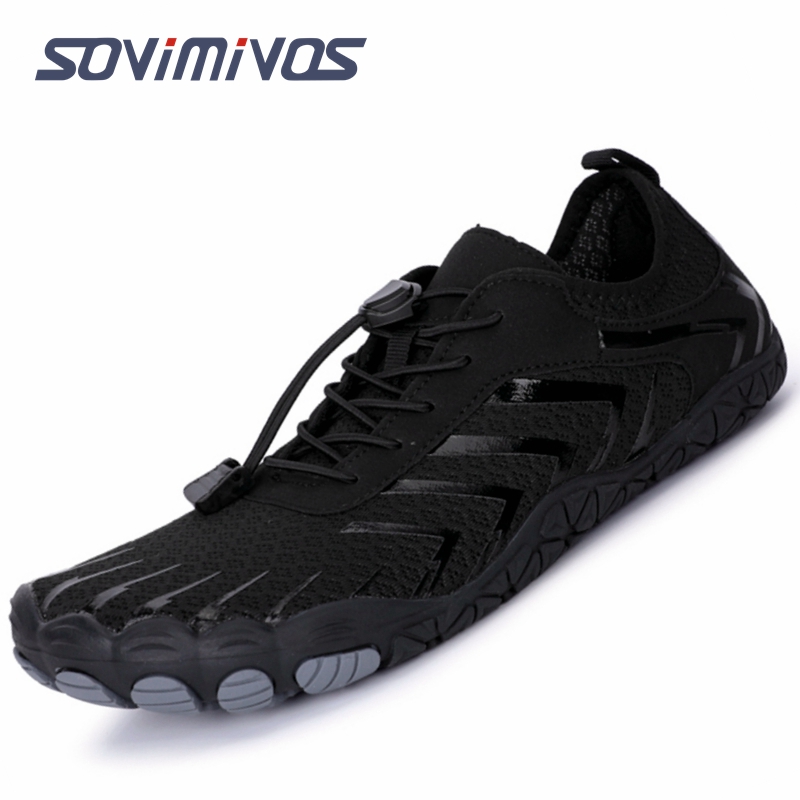 メンズベアフットトレイルランニングシューズ ミニマリストデザ - Wide Toe Box Running Sneakers のレビューと価格