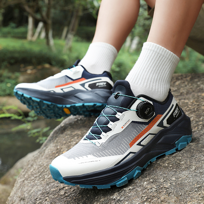 新着男性プロフェッショナルトレイルランニングシューズ通気性メ - Anti Slip Trail Running Sneakers のレビューと価格