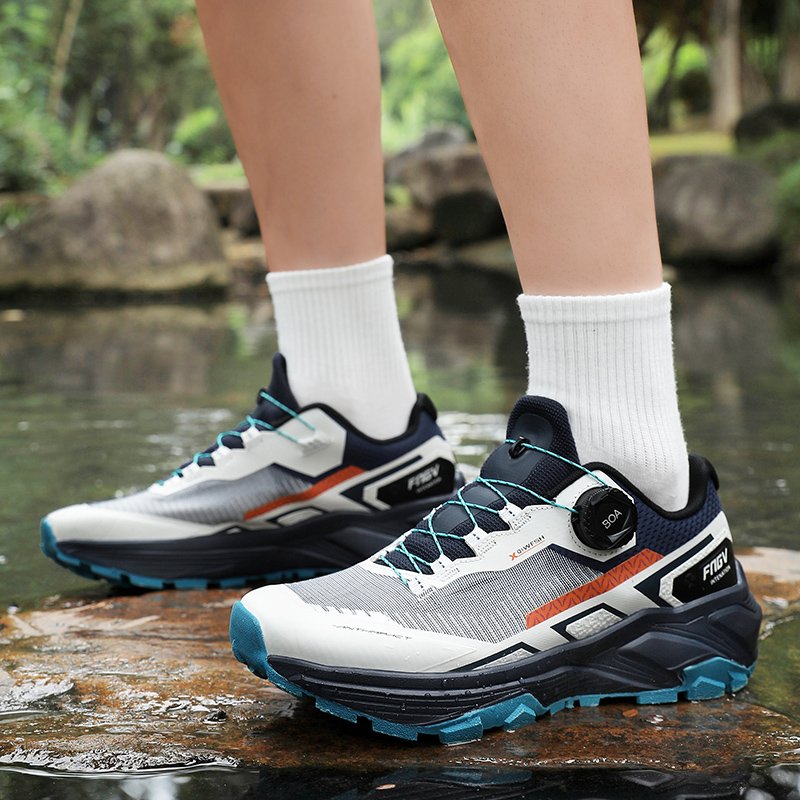新着男性プロフェッショナルトレイルランニングシューズ通気性メ - Anti Slip Trail Running Sneakers のレビューと価格