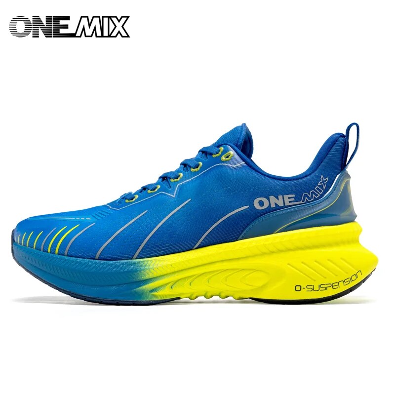 Onemix男性用の新しいクッション性のランニングシューズ適 - Reflective Night Running Shoes のレビューと価格