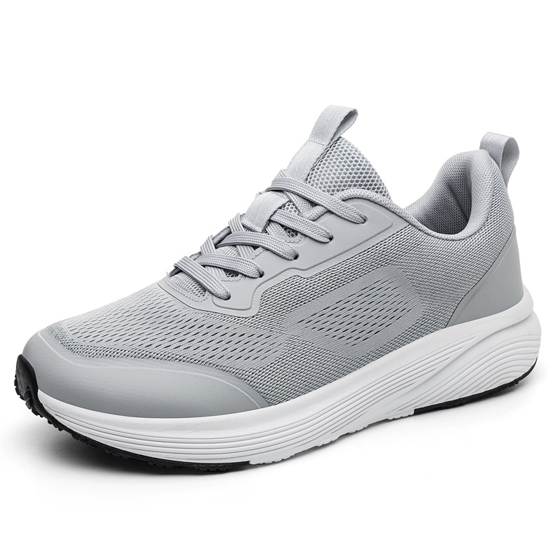 男性ワイドトゥアスレチックシューズ軽量通気性メッシュスニーカ - Wide Toe Box Running Sneakers のレビューと価格