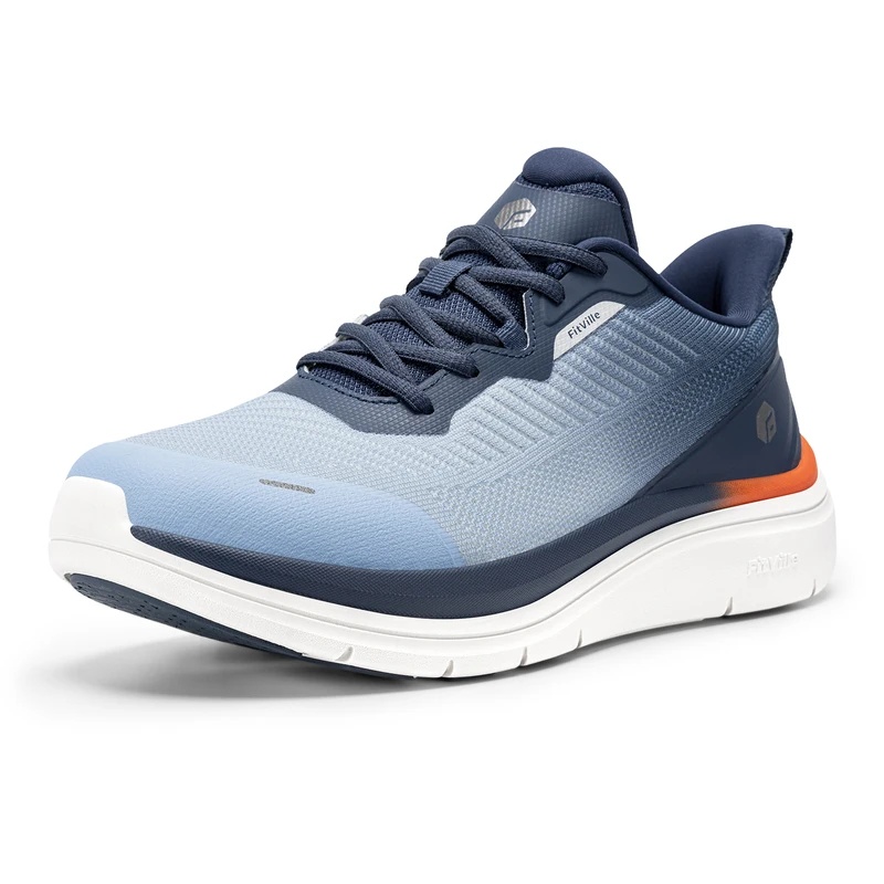 フィットヴィル ワイドフィット ウォーキングシューズ メンズ - Breathable Mesh Athletic Shoes のレビューと価格