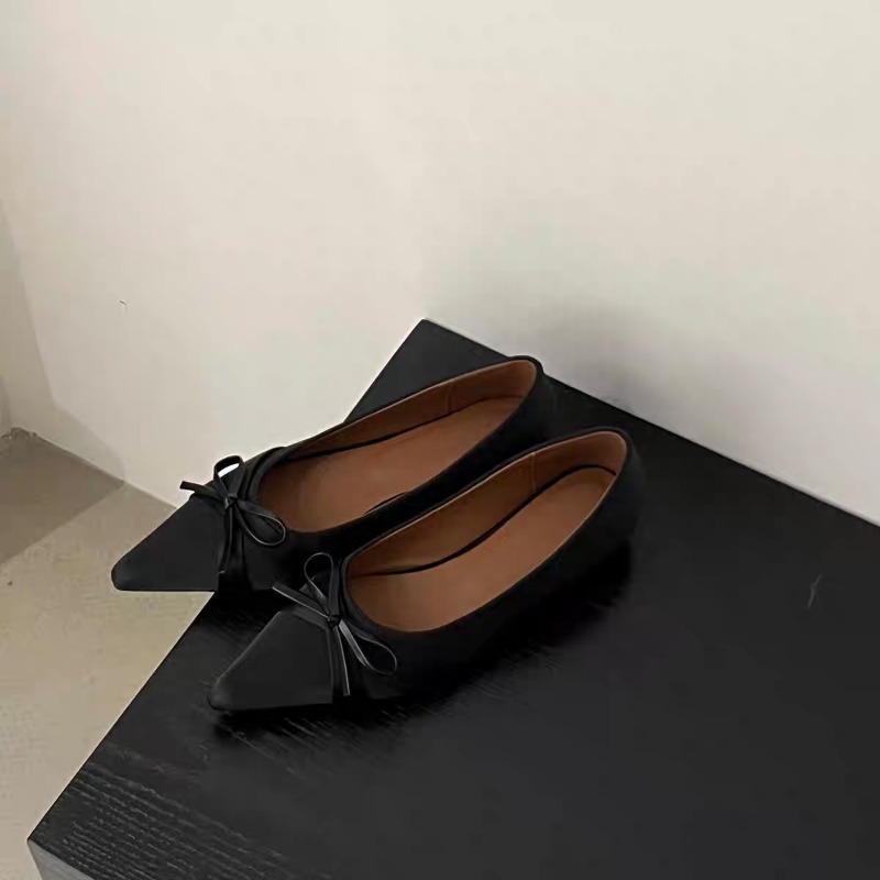 夏の新作シフォンファッション、甘いリボン付きカジュアルフラッ - Sandals のレビューと価格