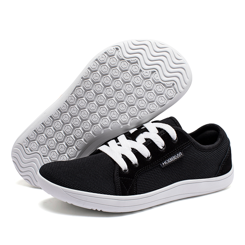 HOBIBEAR ワイドつま先裸足靴レディースメンズアウトド - Wide Toe Box Running Sneakers のレビューと価格